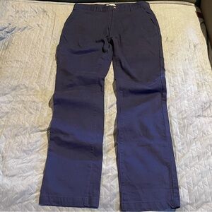 Taylor Stitch Democratic pants mens 33x35 pre-owned‎ condition blue
